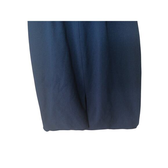 Dress the Population Jade Cutout Bodycon Dress XS Navy Long Sleeve Party - Picture 9 of 14